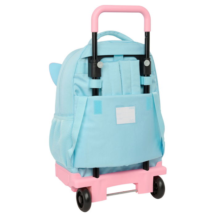 Cartable à roulettes Furby Bleu ciel 33 x 45 x 22 cm