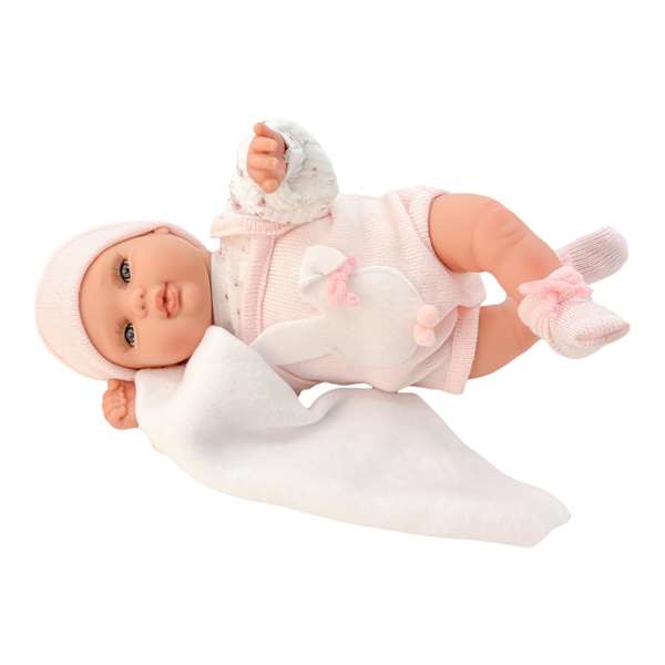 Berjuan My Little Reborn 32 cm Poids Réel Rose - Poupée Réaliste - Réf. 3052-26