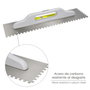 WOLFPACK LINEA PROFESIONAL Peigne en acier grande taille 480x130 mm