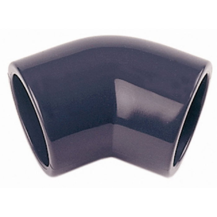 Coude femelle-femelle en PVC 20 mm 45° PR2 250021 Coude femelle-femelle en PVC 20 mm 45° PR2 250021