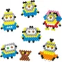 Aquabeads - Kit Créatif de Perles Les Minions 2 - Recrée Tes Personnages Préférés du Film avec 530 Perles, Activité Manuelle Enfants à Partir de 4 Ans