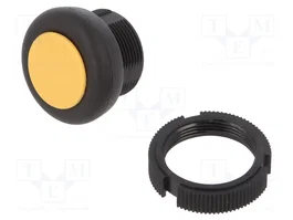 SCHNEIDER ELECTRIC Bouton-poussoir Harmony XAC plat jaune 22mm IP65