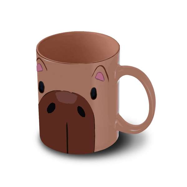 Karactermania Omp! Tasse Capybara en Céramique avec Boîte Cadeau - Dimensions 10 x 13 x 8 cm Karactermania Omp! Tasse Capybara en Céramique avec Boîte Cadeau - Dimensions 10 x 13 x 8 cm