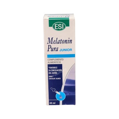 TREPATDIET-ESI Melatonin Junior 1 mg goût chocolat blanc 40 ml TREPATDIET-ESI Melatonin Junior 1 mg goût chocolat blanc 40 ml