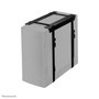 Neomounts Support d'ordinateur de bureau CPU-D025BLACK - Support pour PC Tour jusqu'à 20 kg, Noir, réglable en largeur et profondeur