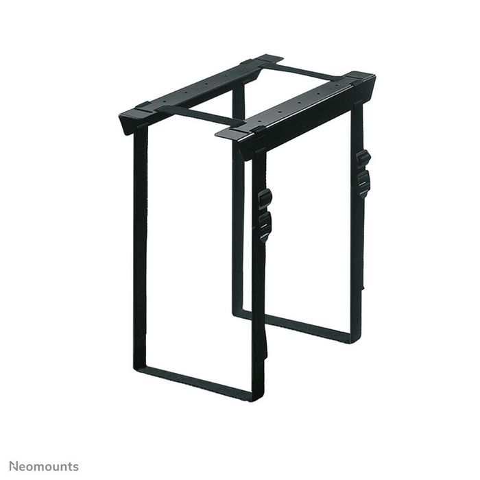 Neomounts Support d'ordinateur de bureau CPU-D025BLACK - Support pour PC Tour jusqu'à 20 kg, Noir, réglable en largeur et profondeur