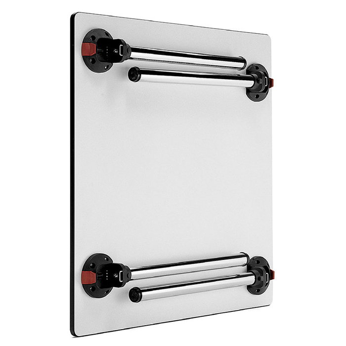 PATAS DE MESA Pata Plegable Flexo.4 H710 Ø50 Cromo Patas De Mesa Plegable Metal Cromo 710mm