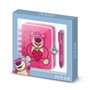 Karactermania Lotso Libreta Plush + Boli Face Rose