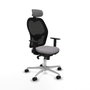 Piqueras y Crespo Chaise de Bureau 1D086N2 Gris