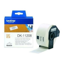 Brother DK-11208 / DK11208 - Ruban d'étiquettes ou cassette pour étiqueteuse