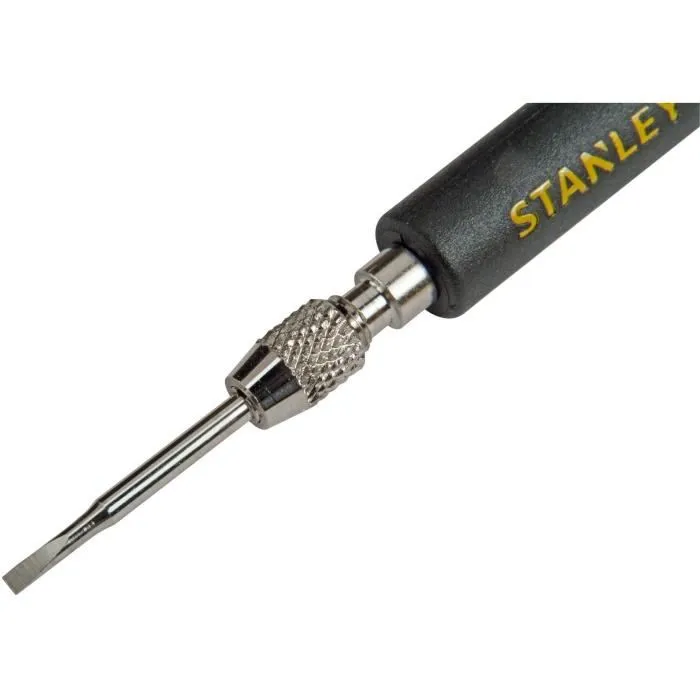 Stanley - Jeu de 16 micro tournevis, lames interchangeables : fente, Phillips, hexagonal, Torx - STHT0-62633