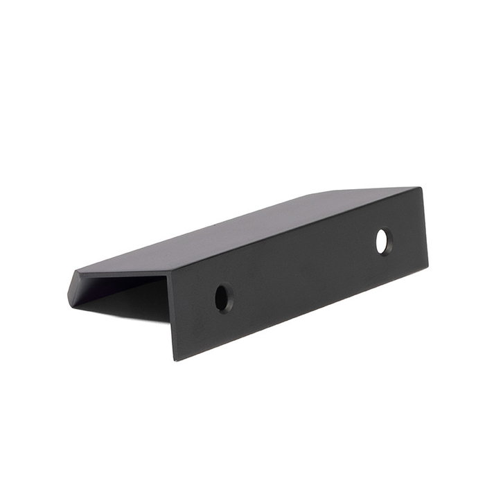 VIEFE - Tirador en aluminium - Finitions : noir mat, anodisé brillant et laiton foncé - Distances d'agujero : 64 mm