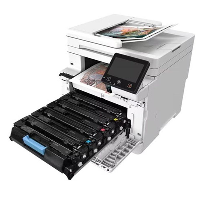 Canon i-SENSYS MF667Cdw Multifonction Laser Couleur A4 WiFi, Imprimante Copieur Scanner Fax, 25 ppm, Recto-Verso Auto, Écran Tactile