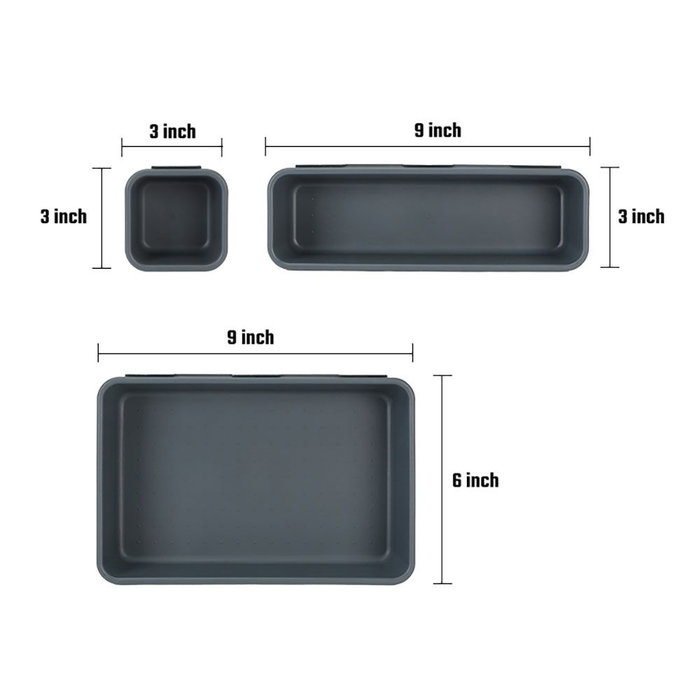 Workpro Jeu de 15 plateaux pour outils (2+5+8)