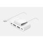 Belkin BOOST Charge 4-Port Split 2xUSB-C/2xUSB-A Blanc