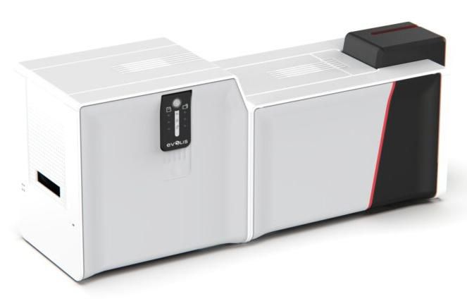 Evolis Primacy 2 - Imprimante à cartes haute performance - 170/280 cartes/heure, 300 x 600 dpi, chargeur et bac haute capacité, finition qualité