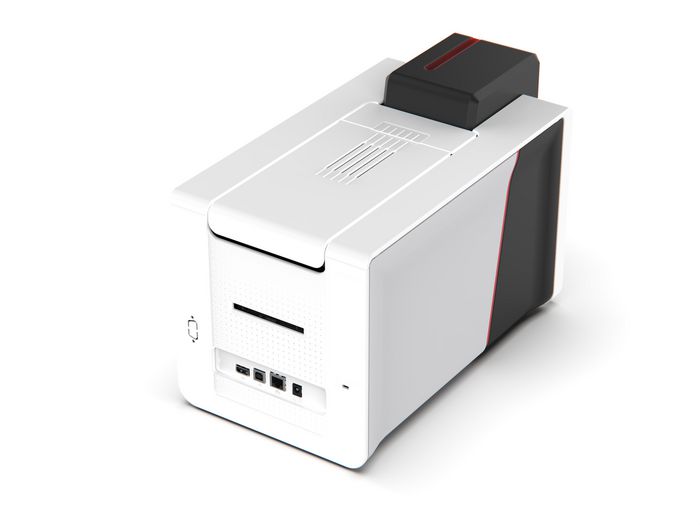 Evolis Primacy 2 - Imprimante à cartes haute performance - 170/280 cartes/heure, 300 x 600 dpi, chargeur et bac haute capacité, finition qualité