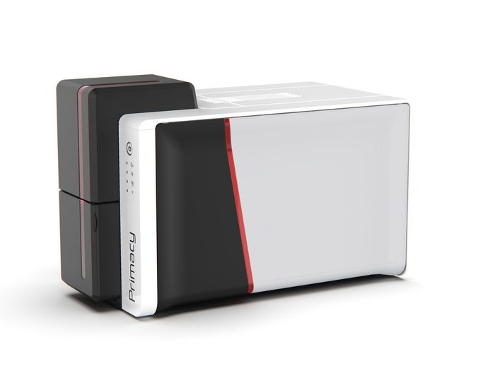 Evolis Primacy 2 - Imprimante à cartes haute performance - 170/280 cartes/heure, 300 x 600 dpi, chargeur et bac haute capacité, finition qualité