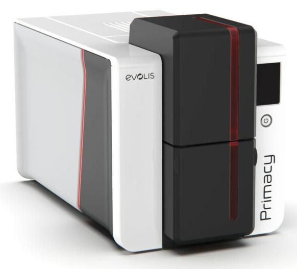 Evolis Primacy 2 - Imprimante à cartes haute performance - 170/280 cartes/heure, 300 x 600 dpi, chargeur et bac haute capacité, finition qualité