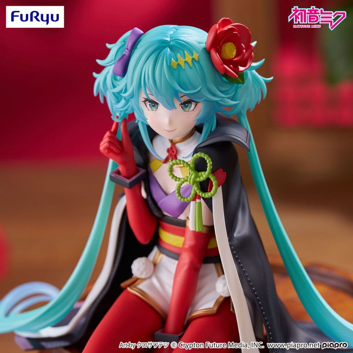 Furyu Hatsune Miku Noodle Stopper Flower Fairy Camellia 15 cm Furyu Hatsune Miku Noodle Stopper Flower Fairy Camellia 15 cm