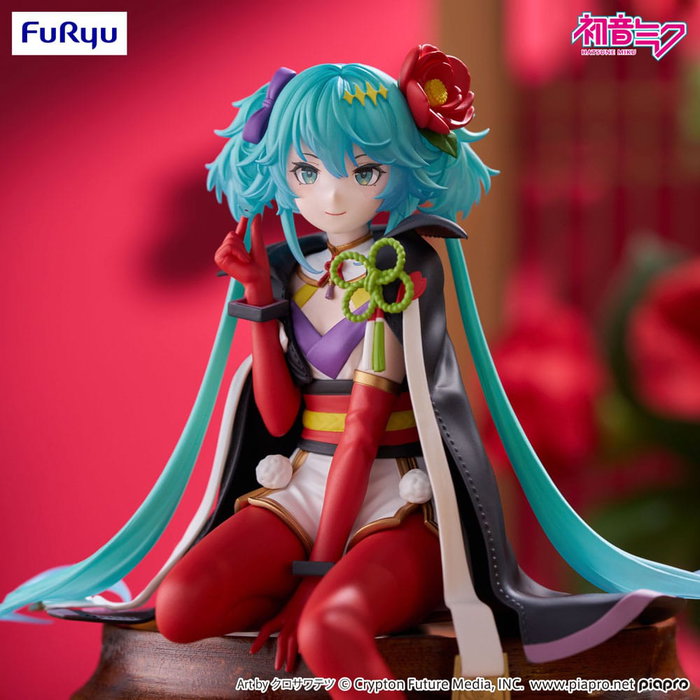 Furyu Hatsune Miku Noodle Stopper Flower Fairy Camellia 15 cm Furyu Hatsune Miku Noodle Stopper Flower Fairy Camellia 15 cm