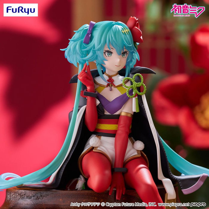 Furyu Hatsune Miku Noodle Stopper Flower Fairy Camellia 15 cm Furyu Hatsune Miku Noodle Stopper Flower Fairy Camellia 15 cm