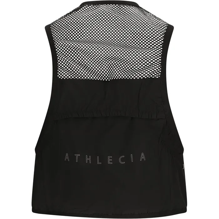 Athlecia Gilet de Course Howdenly - Noir - S/M