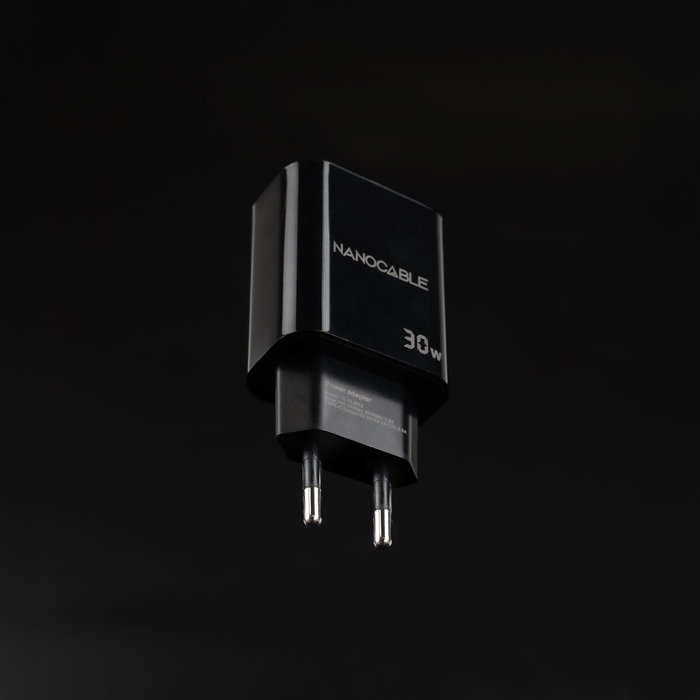 Chargeur mural NANOCABLE 10.10.2012 Noir 30 W Chargeur mural NANOCABLE 10.10.2012 Noir 30 W