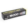 Edm Lampe torche LED 18000 lumens longue portée IP67 180W avec batterie lithium 3x5000mAh USB-C
