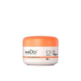 Wedo - Masque Rich & Repair pour cheveux épais ou très abîmés - 150 ml - Formulé sans silicone - Vegan et Cruelty Free