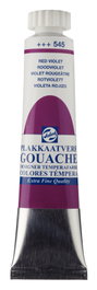 Talens Peinture à la détrempe extra fine Violet Rougeâtre 545, 20 ml