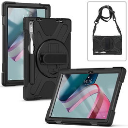 eSTUFF AUSTIN Defender Housse pour Lenovo TAB P11 Pro 2022 2e gén. 11,2 (TB132FU) - Noir
