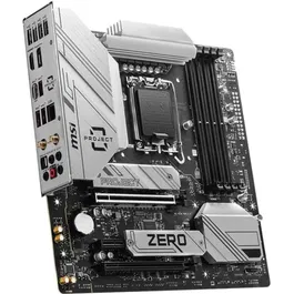 MSI Carte mère B760M Project Zero Intel B760 Socket LGA 1700 micro ATX DDR5 256 Go SATA III Gigabit Ethernet