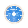 WOLFPACK LINEA PROFESIONAL Disque Diamant 115 mm pour Pierre, Brique et Réfractaire