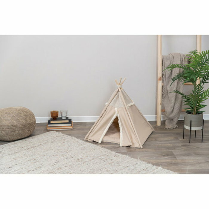 Lit pour animal domestique Trixie Beige 55 × 65 × 55 cm