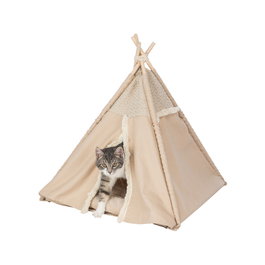 Lit pour animal domestique Trixie Beige 55 × 65 × 55 cm
