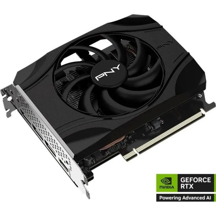 PNY VCG50508SFXPB1 - Carte graphique NVIDIA GeForce RTX 5050 8 Go GDDR6 - Architecture Blackwell, DLSS 4