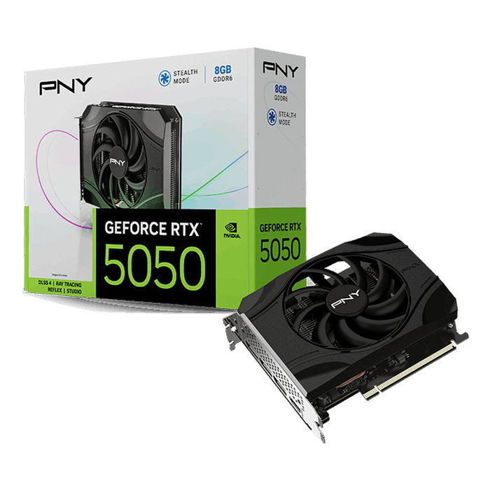 PNY GeForce RTX 5050 8 Go GDDR6 VCG50508SFXPB1 PNY GeForce RTX 5050 8 Go GDDR6 VCG50508SFXPB1