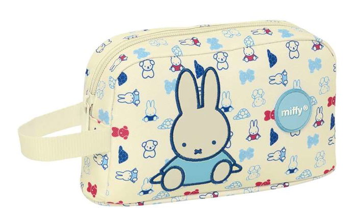 Safta Miffy Buddy - Porte-déjeuner avec bouteille isotherme et récipient à eau pour enfants - 21.5 x 12 x 6.5 cm