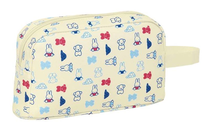 Safta Miffy Buddy - Porte-déjeuner avec bouteille isotherme et récipient à eau pour enfants - 21.5 x 12 x 6.5 cm