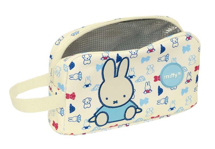 Safta Miffy Buddy - Porte-déjeuner avec bouteille isotherme et récipient à eau pour enfants - 21.5 x 12 x 6.5 cm