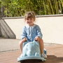 Smoby Balancín Gato Azul - Balançoire Chat Bleu pour Enfant dès 2 Ans, Produit en Norvégien