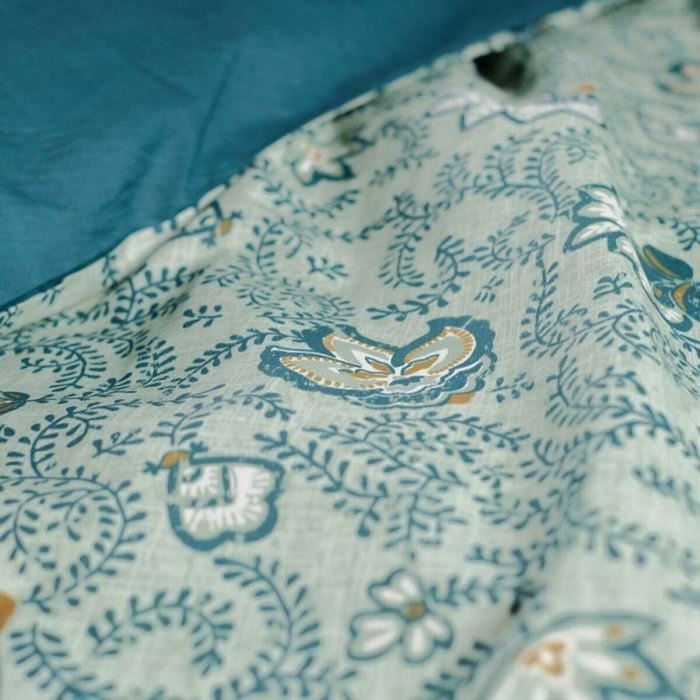 Today Parure de couette Sunshine Bleu 220 x 240 cm Today Parure de couette Sunshine Bleu 220 x 240 cm