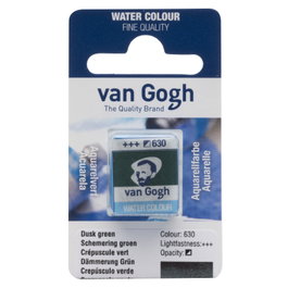 Van Gogh Aquarelle Pastille Crépuscule Vert 630