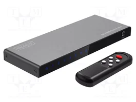 DIGITUS Switch HDMI 2.1 8K UHD 4320p noir