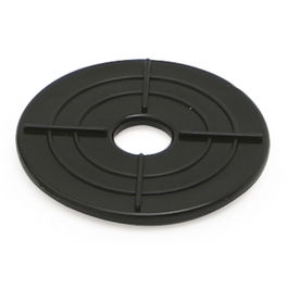 Q&Q Rondelle pour pied de canapé TINA, plastique noir, 47mm