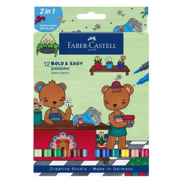 Faber Castell FC-164815 - Lot de crayons de couleur FC164815