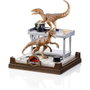 The Noble Collection Jurassic Park Figurine Velociraptor Bendyfig