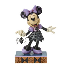 Enesco Minnie in Spider Dress Disney Traditions