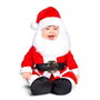 My Other Me - Déguisement Père Noël avec barbe et son, taille 12-24 mois - 1 à 2 ans, rouge